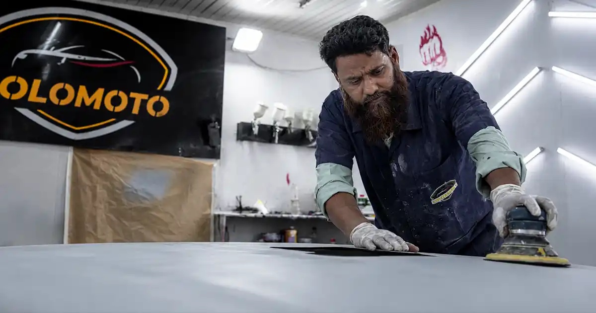 Car painting timeline in Lucknow day by day