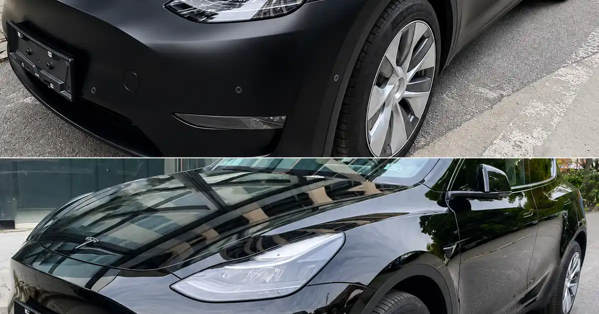 Matte vs gloss car paint in Lucknow